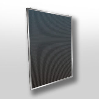 Pizarra de Corcho 50 x 100 cm. marco de aluminio. – PapelCruz